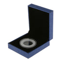 2 Pieces Coin Case for 38MM Coin Display Box w/ Single Clear Capsule -7x8x3cm