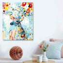 Creative Oil Paintings DIY Art Crafts Frameless Home F8B6 Animal Painting C3T7