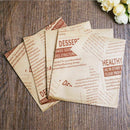 100pcs 12x12cm Sandwich Donut Bread Bag Biscuits Doughnut Paper Bags Oilpro