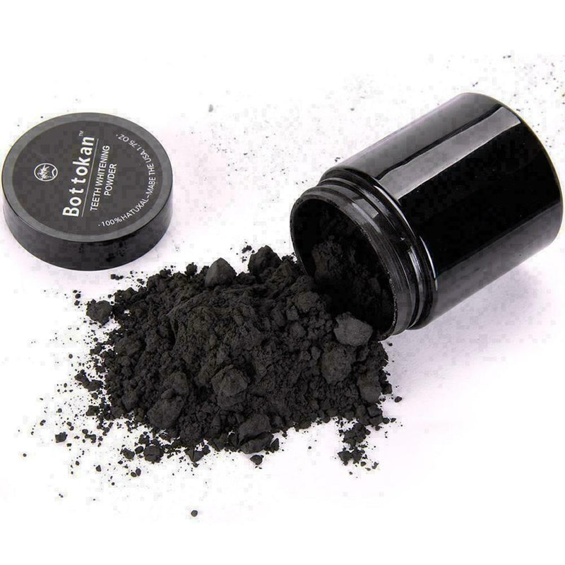 45g Teeth Whitening Powder Natural Organic Activated Charcoal Bamboo Toothp S6X9