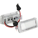 2PCS 12V LED License Plate Light 18LED Lamps For Focus Fiesta Mondeo MK4JCAU Hn