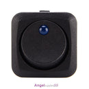 3 Pin 12V Car Round Rocker Dot Switch LED Light Toggle ON/OFF Switche Waterproof