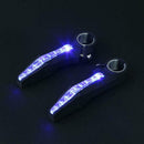 1Pair LED Bicycle Handlebar Lights Night Cycling Bike Bar End Turn Lights