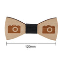 Fashion Creative Handcrafted Wooden Bow Tie Handmade For Women Men Wooden B