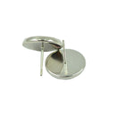 48Pcs Brass DIY Ear Studs Earring Cabochon Blank Bezel Base Tray 12mm HOT