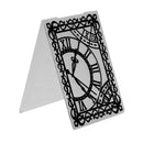 1pc Clock Plastic Embossing Folder Template For Scrapbooking DIY Photo