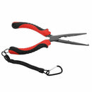 Fishing Pliers Long Nose with Floating Fish Gripper, Needle Nose Pliers Erg