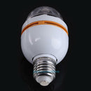 E27 3W RGB LED Rotating Party Light KTV Stage Disco Crystal Ball Screw Bulb Lamp