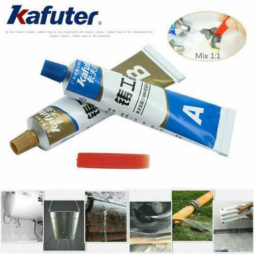 Industrial Heat Resistance Cold Weld Metal Repair Paste Adhesive A&B Gel AU