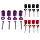 Washer Aluminum Alloy Motor Hood Vent Spacer Kit Billet Bonnet Racing Car Auto