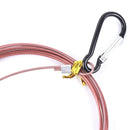 1pc Fishing Lock Buckle Steel Live Fish Lock Fishing Stringer Fishing Tac IO3C