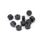 10pcs 2 Pins Black 14*7.5mm Passive Electronic Piezoelectric Piezo Buzzer FT