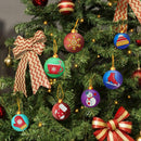 10pcs DIY Partial Drills Diamond Painting Special Shape Xmas Tree Pendants