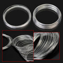 Stainless Steel Memory Wire 60 Loops Bangle Bracelet Jewelry Making Crafts New
