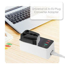 Universal UK to EU Plug Converter Adapter Travel Wall Power Charger Adapter