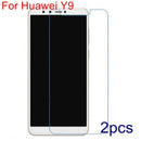 2PC Premium Explosion-proof 9H HD Tempered Glass Screen Protector For Huawei Y9