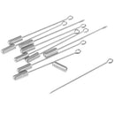 20Pcs Metal Stick Pin, Brooch Safety Pins Long Needle Eye Pin for Suit Tie Hat