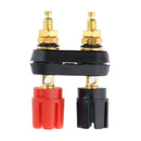 Double Union Post 4mm Banana Connector Spare Parts For Speaker Amplifier,