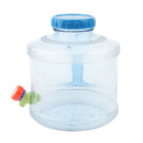 Food Grade Plastic Clear Water Container Carrier Bottle Camping with Pouring Tap