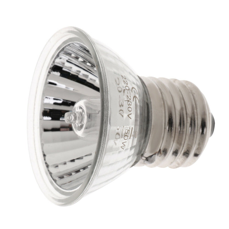 3 Pcs E27 UVA UVB Reptile Heating Spotlights Basking Calcium Lamp Bulb 50W
