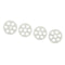 8pcs Gear for UDI U818A PLUS U49W U49C AA818 RC Drone White