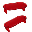 2x Door Panel Warning Lamp Reflector For VW Beetle Caddy Touran 7x3x2cm