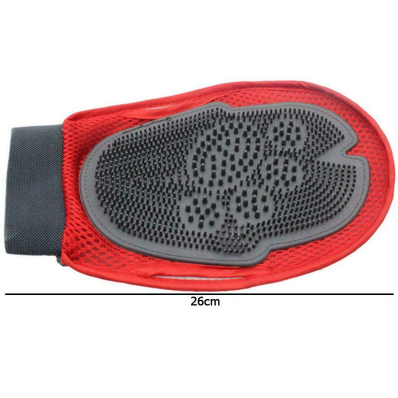 Dog Cat Bath Grooming Washing Clean Massage Glove Fur Cleaning Pet Hair Brush