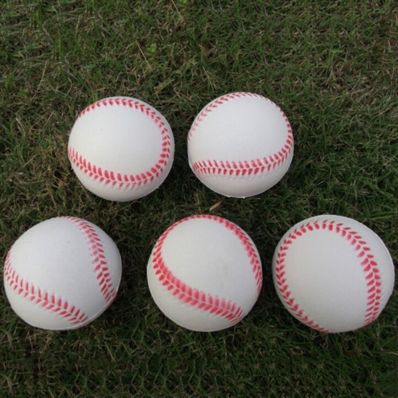 Baseball Hand Wrist Exercise Stress Relief Relaxation Squeeze Soft Foam Ball`US