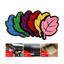 1pc Car Perfumes Pendant Hanging Air Freshener Scent Diffuser F. Home Leaf Shape