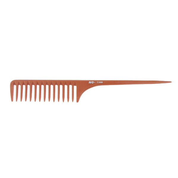 10.6" 27cm Wide-tooth Comb Hairdressing Hair Style Sectioning Rat Tail Comb