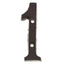 1 &8 Heavy Duty Wrought Iron House Address Number Digits for Door Sign