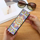 DIY Diamond Painting Leather Eye Glasses Box Travel Sunglasses Storage Case