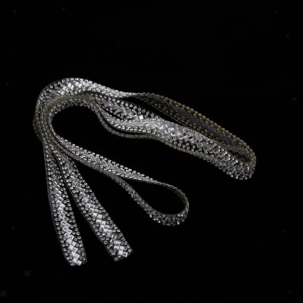 1 Yard Rhinestones Crystal Banding Bridal Crystal Applique For Wedding Dress