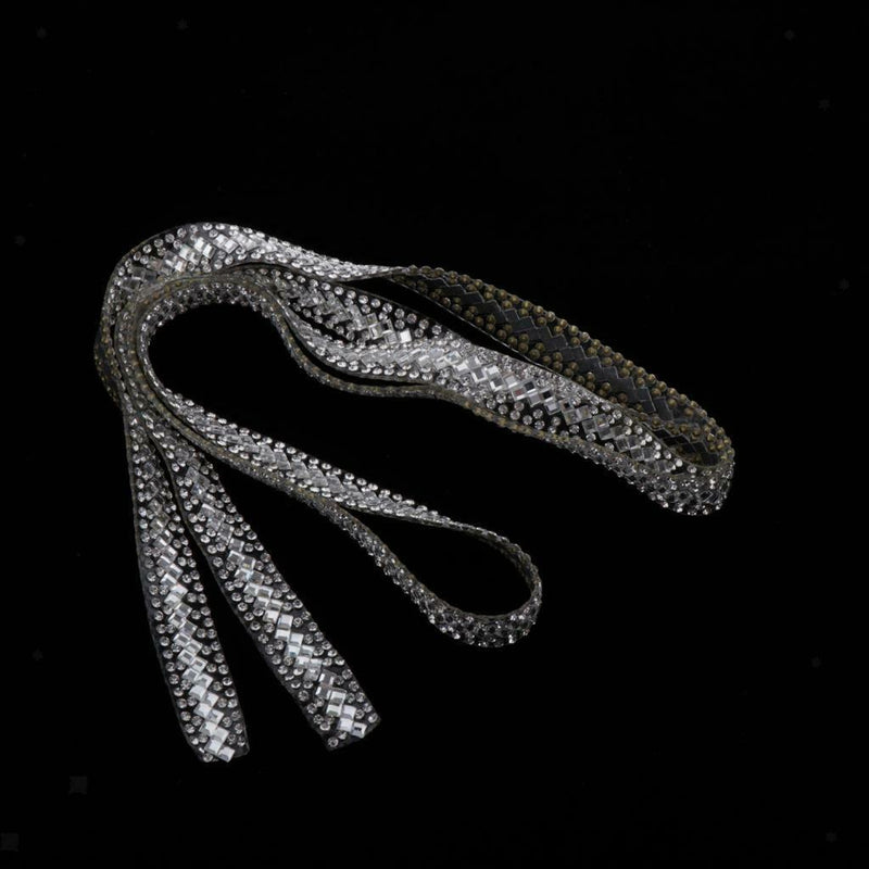 1 Yard Rhinestones Crystal Banding Bridal Crystal Applique For Wedding Dress