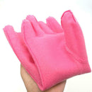 Waterof Gauntlet Gloves Long Heavy Duty Rubber PVC Red Coated 45cm V9J7