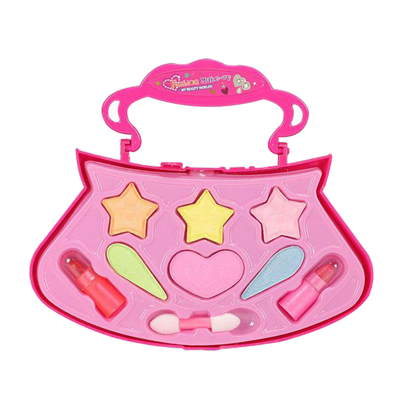 Girls Makeup Set Palette Handbag Kids Play Eyeshadow Pretend Play Style 2