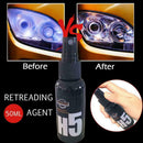 Car Headlight Maintenance Clean Kit Retreading Agent Repair 50ML Spray Poli W2I4
