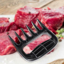 2pcs Black Bear Claws Shredder Meat Shred Clamp Roasting Fork Tong BBQ Tool