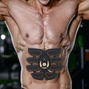 Abs Stimulator Toning Belt Gym Abdominal Muscle Trainer Fitness Toner 10 Gel Pad