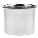 4pcs Bird Feeders Parrot Stainless Steel Cups Container Food Bowl For Macaw