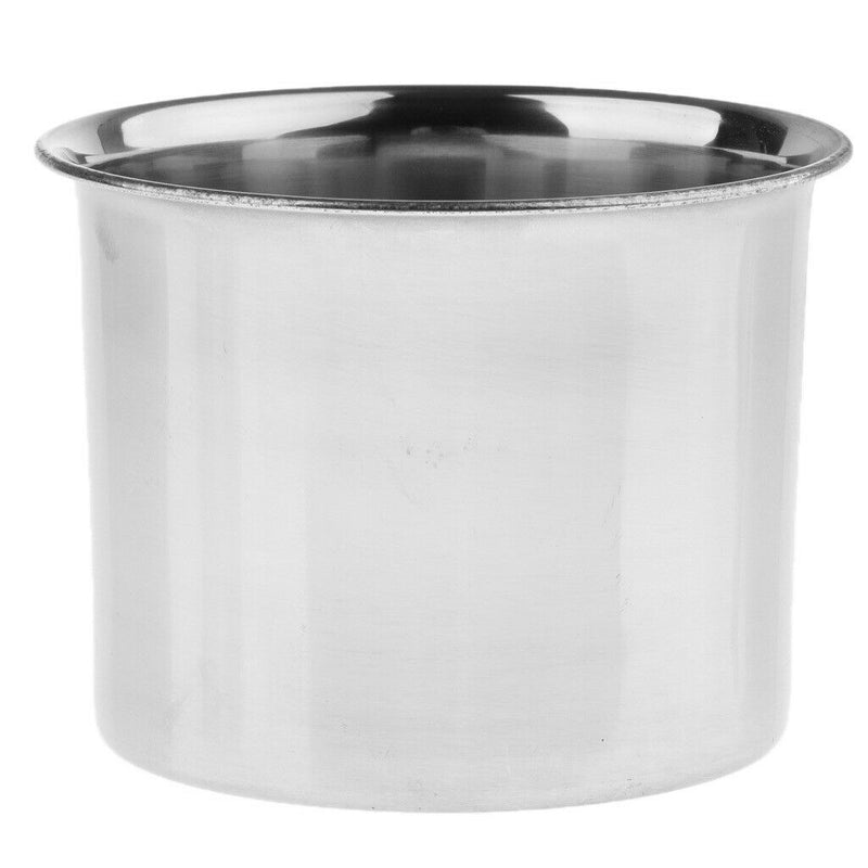 4pcs Bird Feeders Parrot Stainless Steel Cups Container Food Bowl For Macaw