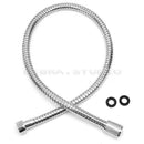 80cm Stainless Steel Standard Shower Bathroom Handheld Flexible Hose Pipe Tube