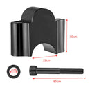 Universal Motorcycle ATV Handlebar Riser Adapter Aluminum 22mm 7/8" Black
