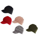 Gray Spring Winter Female Ball Cap Winter Hat for Women Girl X3Y5
