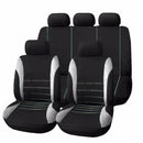 Car Seat Covers Universal 9 Set Full Car Styling Seat Cover for Crossovers Sedan