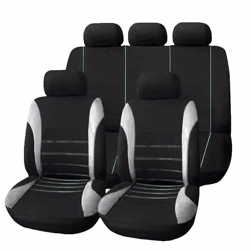 Car Seat Covers Universal 9 Set Full Car Styling Seat Cover for Crossovers Sedan