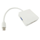 3 in 1 Mini DP Display Port to HDMI / DVI / VGA Display Port Cable Adapter