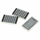 DIY Black Mirror LED Matrix Desktop Alarm Clock Kit with Temperature Displa G7T9