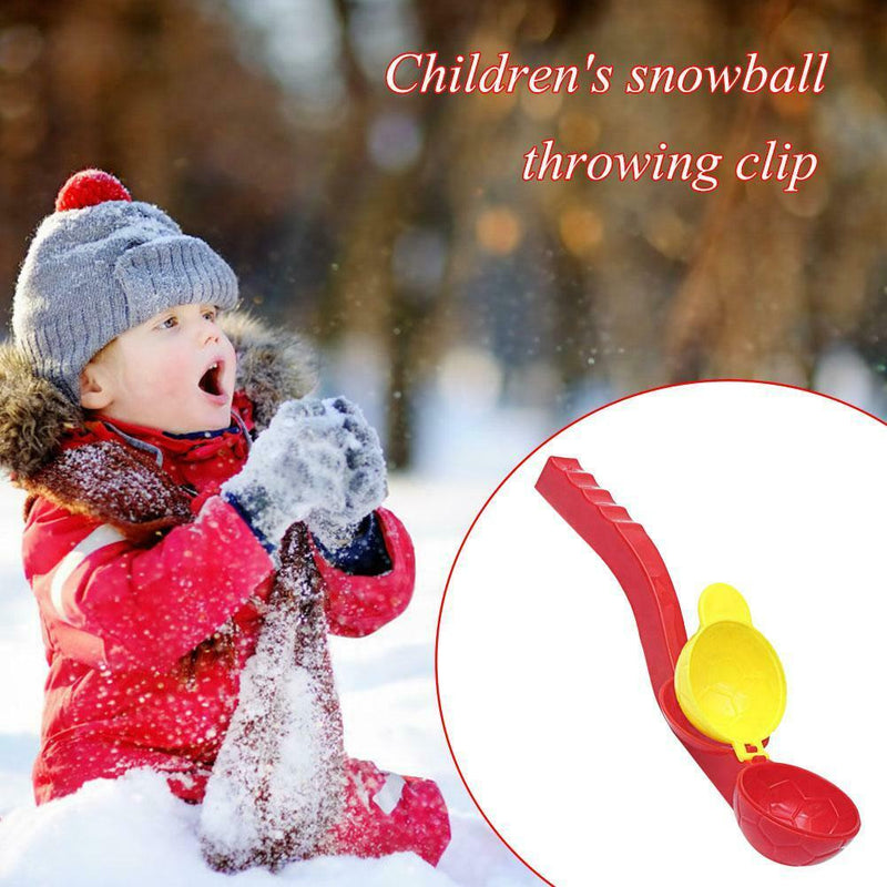 Winter Snow Ball Maker Mold Tool Outdoor Kids Snowball Fight Clip Toys