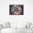 5D DIY Full Drill Diamond Painting 12 Constellation Cross Stitch Embroidery